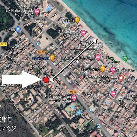 Villa Beach Palmitos Can Picafort  Zewnętrze zdjęcie